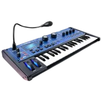 Цифровой синтезатор Novation MiniNova 37 клавиш / 18 голосов / Пластик / Синий photo 3