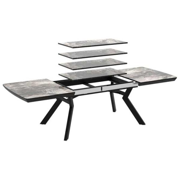 Masă de bucătărie extensibilă Magnus Robat MDF/ Gray photo 7