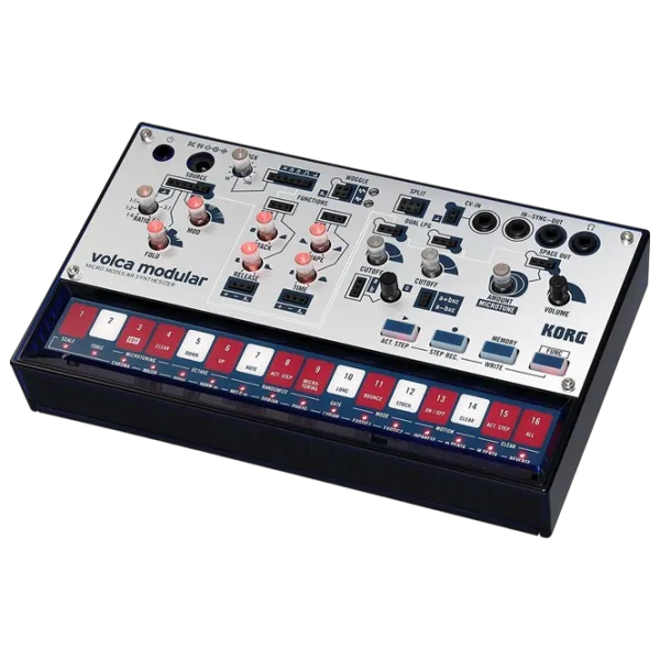 Sintetizator digital Korg Volca Modular 16 clape / 1 voce / Plastic / Blue photo 2