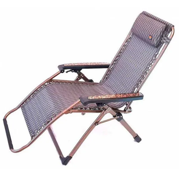Șezlong OutdooR HX-023 Metal / Poliester / Gray Black photo 1 Șezlong OutdooR HX-023 Metal / Poliester / Gray Black photo 1