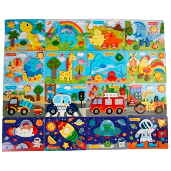Puzzle Optmarket 201319353 2+/ Numărul de piese:  photo 1 Puzzle Optmarket 201319353 2+/ Numărul de piese:  photo 1