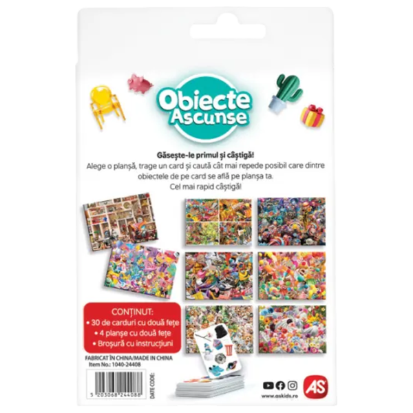Настольная игра As Obiecte Ascunse 6+/ Игральные карты photo 2