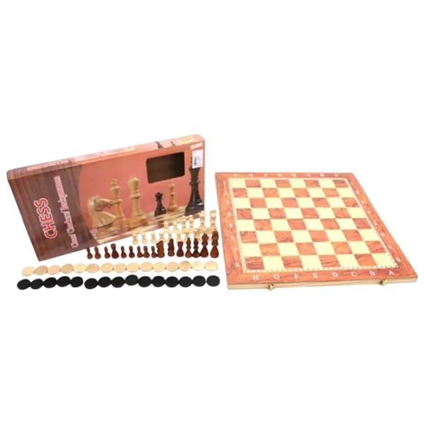Настольная игра Richi Tichi Check and Checkers 5+/ Шахматы photo 1