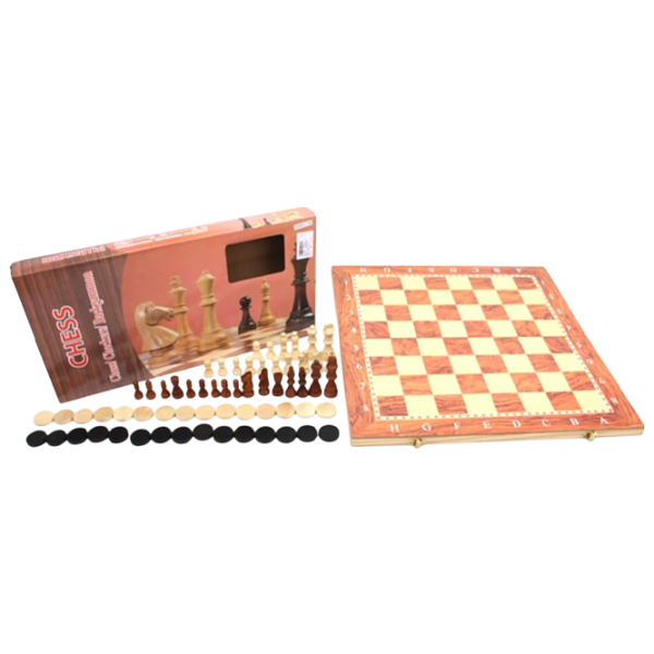 Настольная игра Richi Tichi Check and Checkers 5+/ Шахматы photo 1