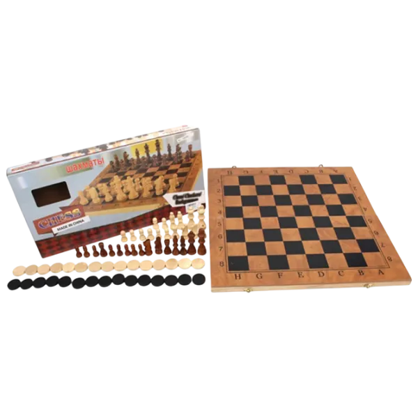 Настольная игра Richi Tichi Check and Checkers 5+/ Шахматы photo 1 Настольная игра Richi Tichi Check and Checkers 5+/ Шахматы photo 1