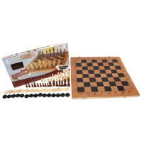 Настольная игра Richi Tichi Check and Checkers 5+/ Шахматы