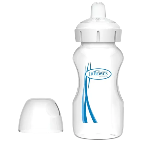 Tetină pentru biberon Dr. Brown's Options+ Unisex / 0.15l / Transparent photo 2