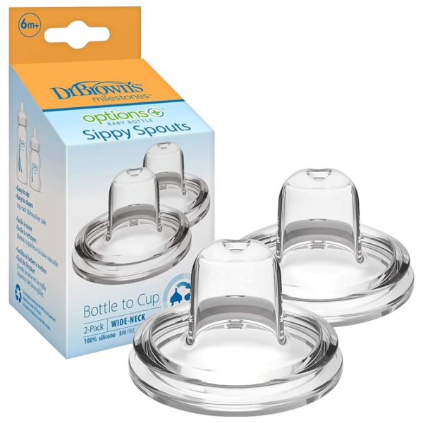 Tetină pentru biberon Dr. Brown's Options+ Unisex / 0.15l / Transparent photo 3