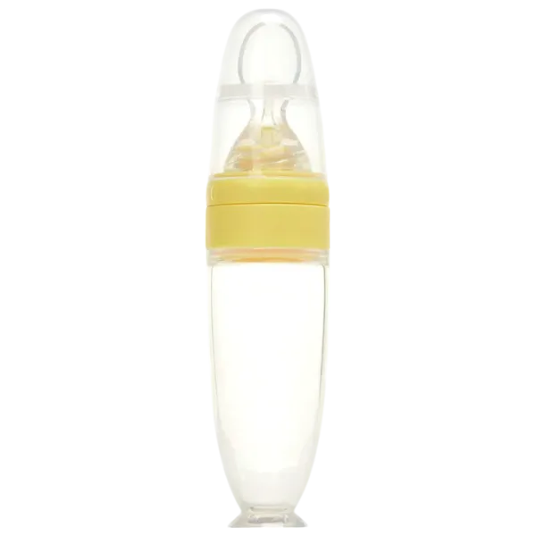 Biberon cu lingură Premaman Yummix Unisex / 0.09l / Yelow photo 2