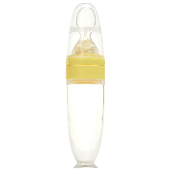 Biberon cu lingură Premaman Yummix Unisex / 0.09l / Yelow photo 2
