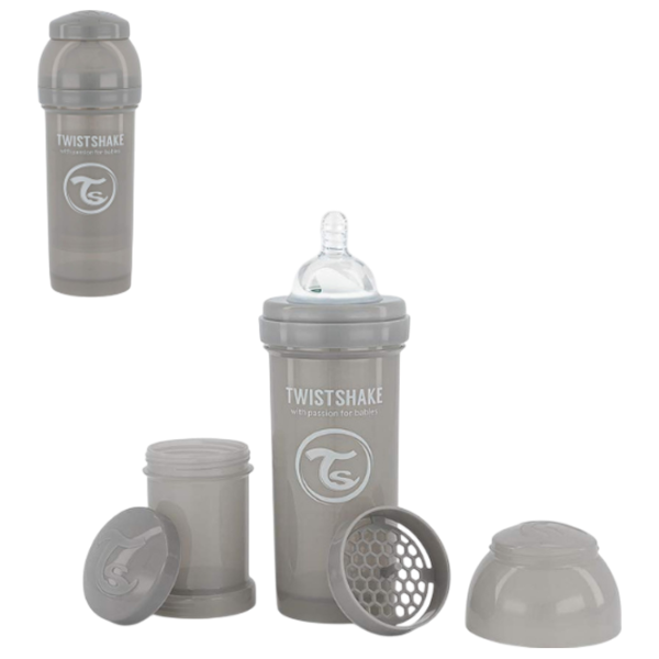 Biberon Ugrow Twistshake Unisex / 0.33l / Grey photo 3