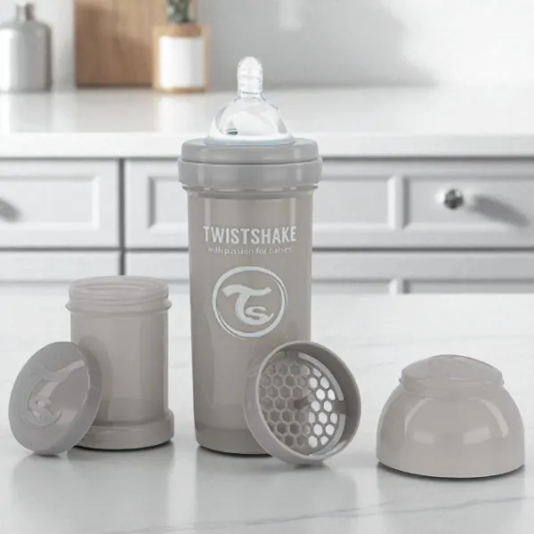 Biberon Ugrow Twistshake Unisex / 0.33l / Grey photo 5
