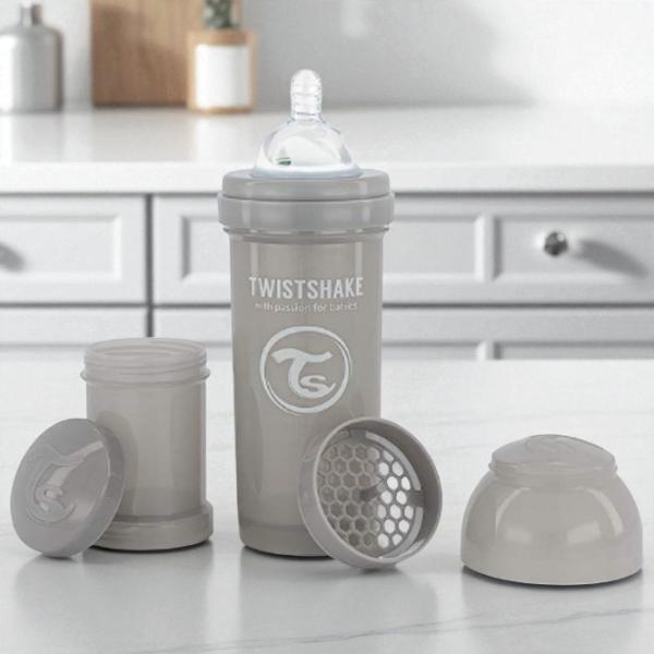Biberon Ugrow Twistshake Unisex / 0.33l / Grey photo 5