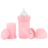 Бутылочка для кормления Ugrow Twistshake Для девочек / 0.26л / Розовый