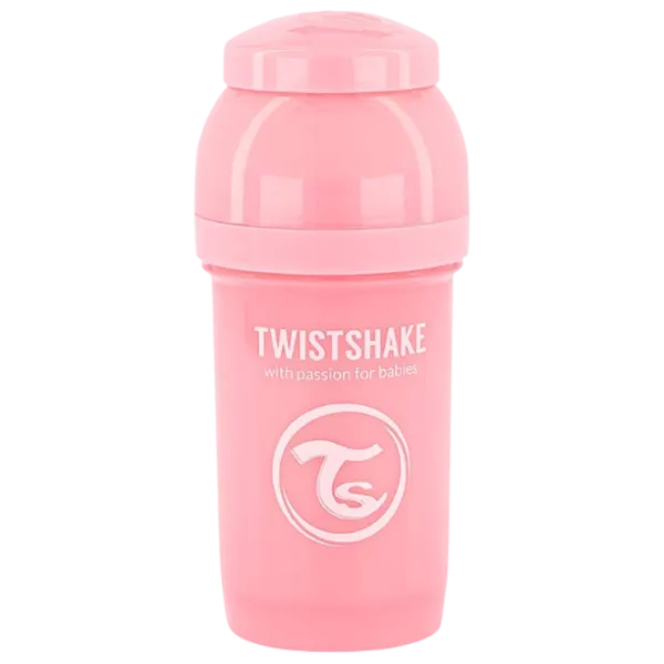 Бутылочка для кормления Ugrow Twistshake Для девочек / 0.26л / Розовый photo 2