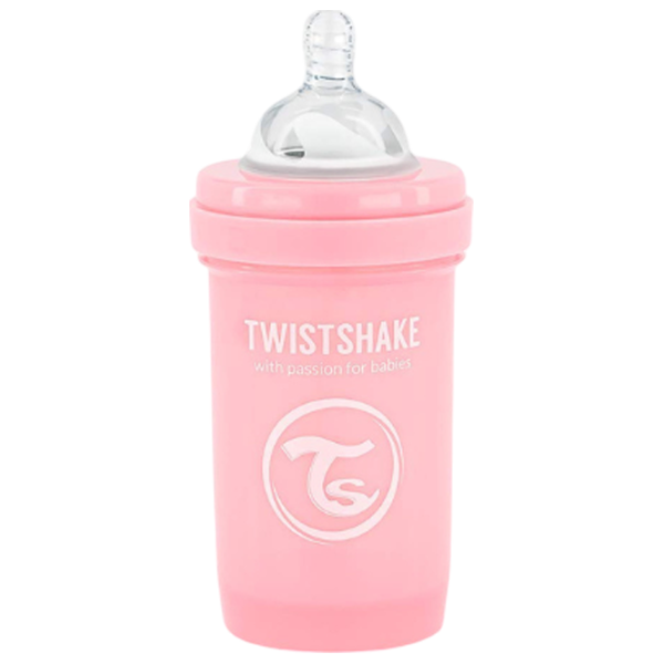 Бутылочка для кормления Ugrow Twistshake Для девочек / 0.26л / Розовый photo 4