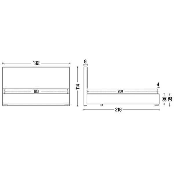 Pat My-Style my-Lara 180 x 200 cm / Placaj / Gray photo 8
