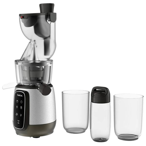 Storcator de fructe Tefal ZC605D38 Cu melc / 200 W / Black Gray photo 2