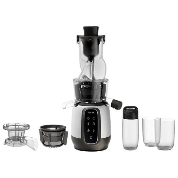 Storcator de fructe Tefal ZC605D38 Cu melc / 200 W / Black Gray photo 3