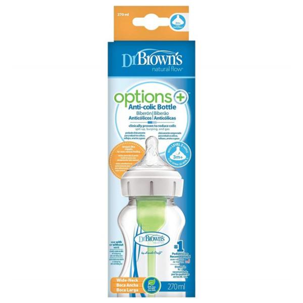 Set biberoane Dr. Brown's Options+ Unisex / 0.27l / Transparent photo 6