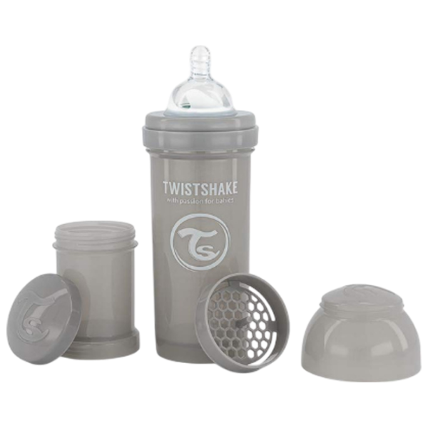 Biberon Ugrow Twistshake Unisex / 0.26l / Grey photo 1