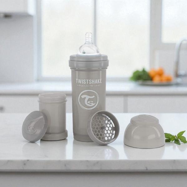 Biberon Ugrow Twistshake Unisex / 0.26l / Grey photo 5