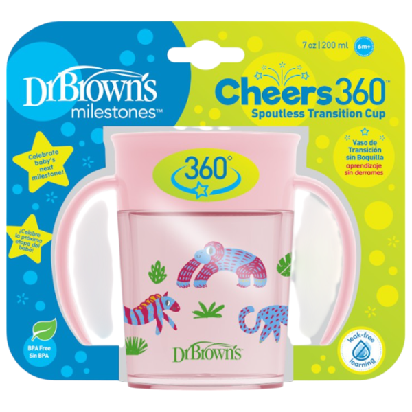 Набор бутылок Dr. Brown's Cheer Jungle Унисекс / 0.25л / Розовый photo 7 Набор бутылок Dr. Brown's Cheer Jungle Унисекс / 0.25л / Розовый photo 7