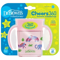 Set biberoane Dr. Brown's Cheer Jungle Unisex / 0.25l / Pink photo 7
