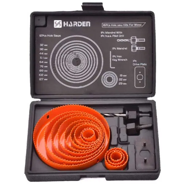 Набор коронок Tolsen 613215 Биметалл /  photo 1