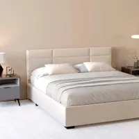 Кровать My-Style my-Lara 160 x 200 см / Фанера / Кремовый photo 4
