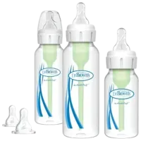 Набор бутылок Dr. Brown's Options+ Starter Kit Унисекс / 0.12л / Прозрачный