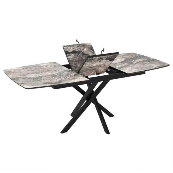 Masă de bucătărie extensibilă Magnus FILIS 145 MDF/ Black photo 6 Masă de bucătărie extensibilă Magnus FILIS 145 MDF/ Black photo 6