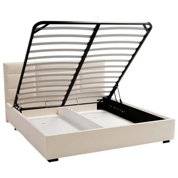 Кровать My-Style my-Lara 200 x 200 см / Фанера / Кремовый photo 4