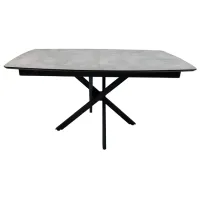 Кухонный стол раскладной Magnus FILIS 145 МДФ/ Черный