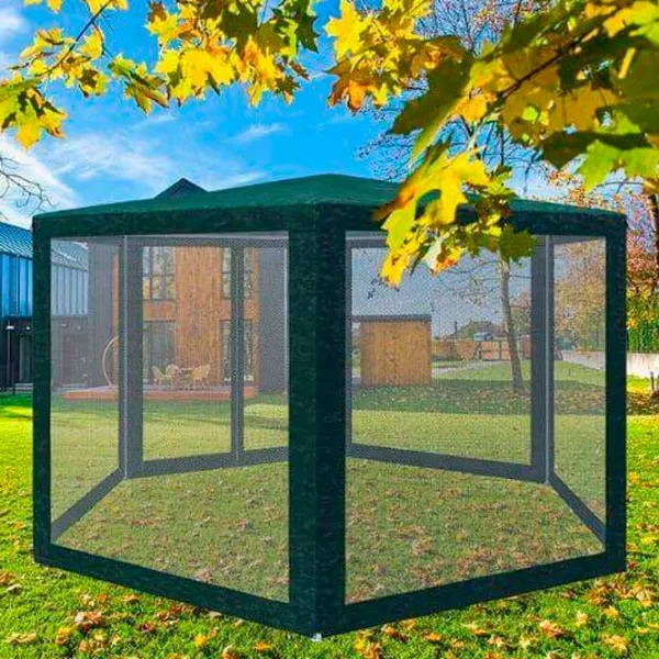 Pavilion de gradină Ekspand PA5 Hexagonală / Poliester photo 3