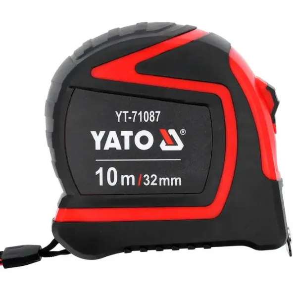 Рулетка Yato YT71087 10 м / Черный photo 1
