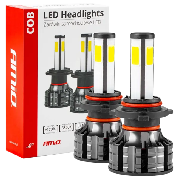 Lampă auto Amio 02846 LED / HB3 / Cob / 38 W /  photo 1