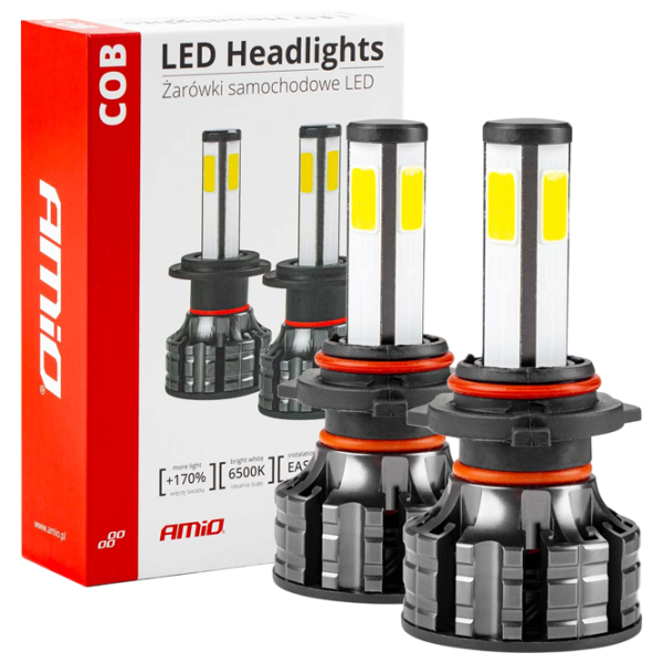 Lampă auto Amio 02846 LED / HB3 / Cob / 38 W /  photo 1