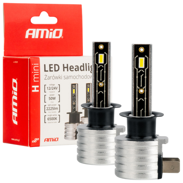 Lampă auto Amio 03329 LED / H1 / H-Mini / 50 W /  photo 1