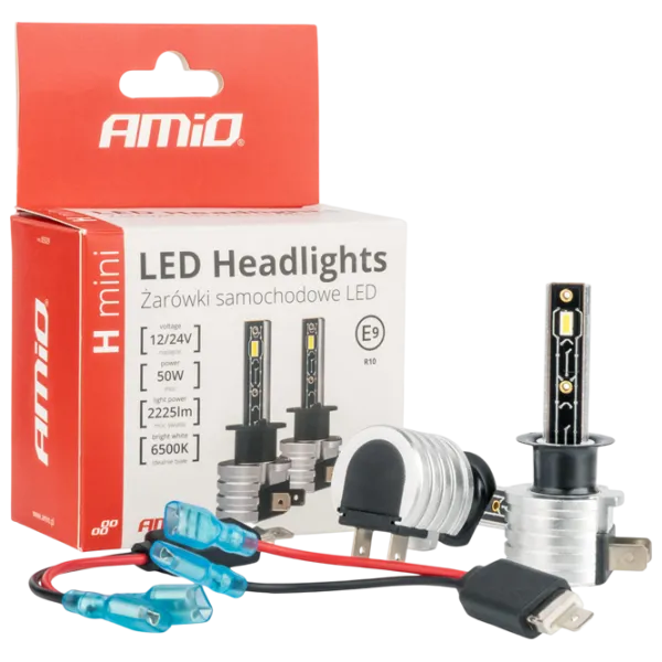 Lampă auto Amio 03329 LED / H1 / H-Mini / 50 W /  photo 3