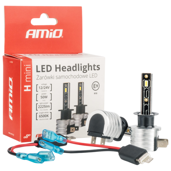 Lampă auto Amio 03329 LED / H1 / H-Mini / 50 W /  photo 3