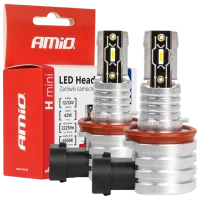 Lampă auto Amio 03333 LED / H9 / H-Mini / 42 W / 