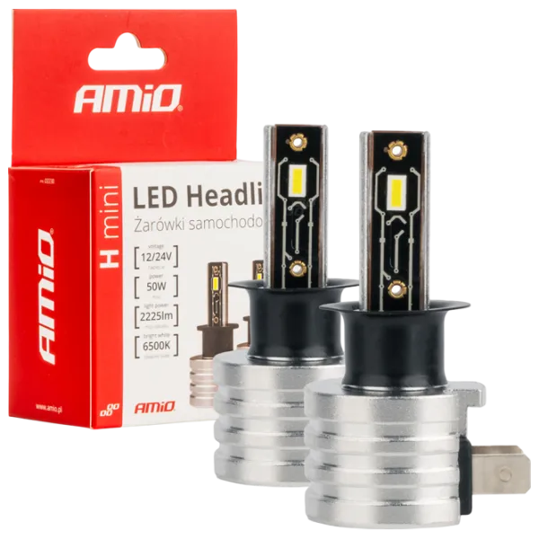 Lampă auto Amio 03330 LED / H3 / H-Mini / 42 W /  photo 1