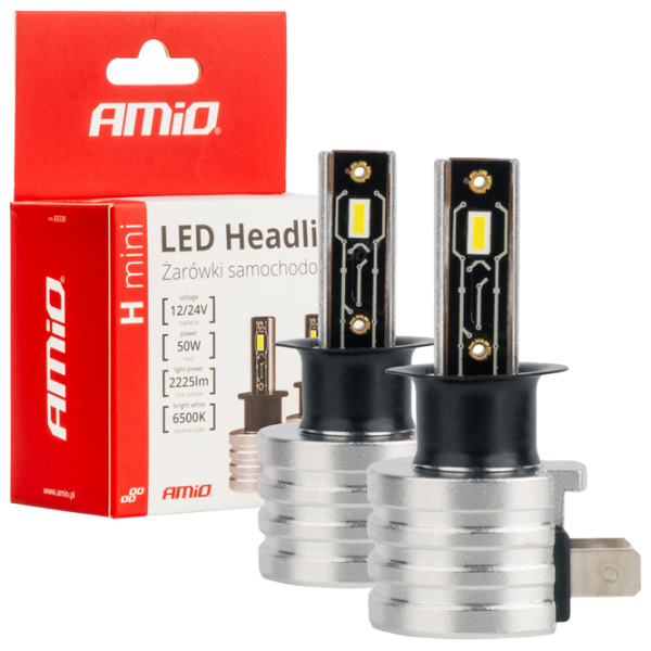 Lampă auto Amio 03330 LED / H3 / H-Mini / 42 W /  photo 1