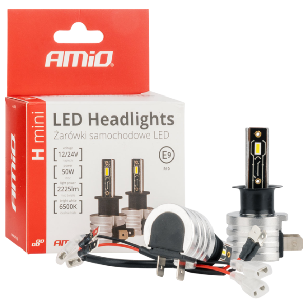 Lampă auto Amio 03330 LED / H3 / H-Mini / 42 W /  photo 3