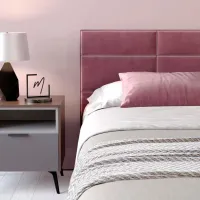Кровать My-Style my-Lara 180 x 200 см / Фанера / Фиолетовый photo 6