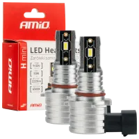 Lampă auto Amio 03334 LED / 9011 / H-Mini / 42 W / 