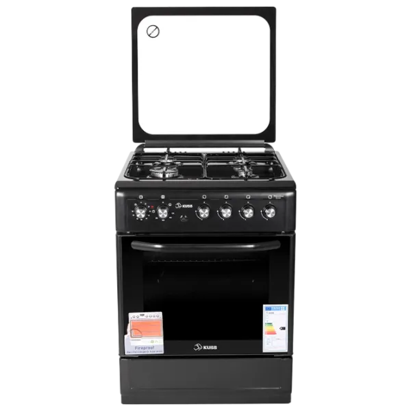 Aragaz KUBB TD7201MGALtK Pe gaz/ Black/ Argintiu photo 1