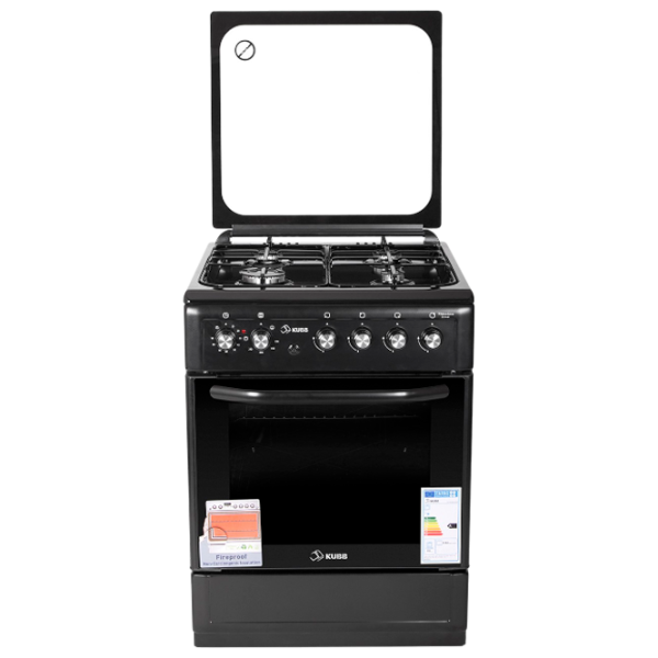 Aragaz KUBB TD7201MGALtK Pe gaz/ Black/ Argintiu photo 1