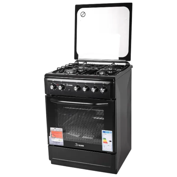 Aragaz KUBB TD7201MGALtK Pe gaz/ Black/ Argintiu photo 2